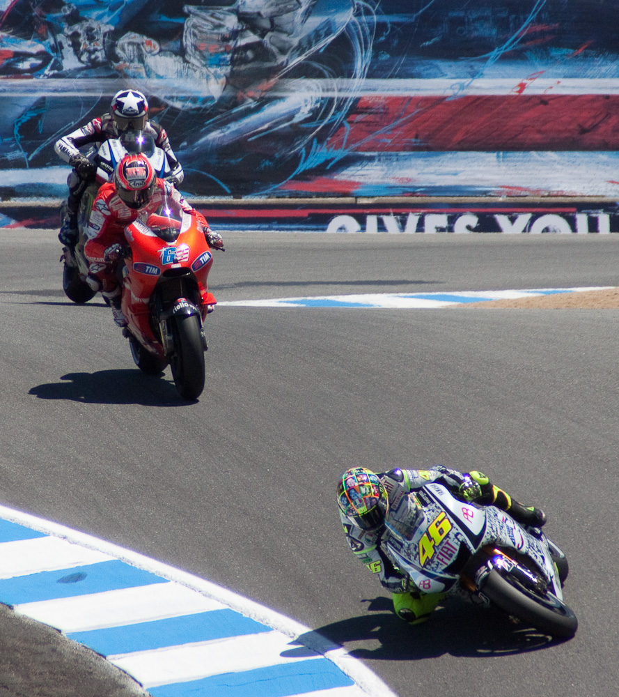Hayden & Spies chasing  the gimp.