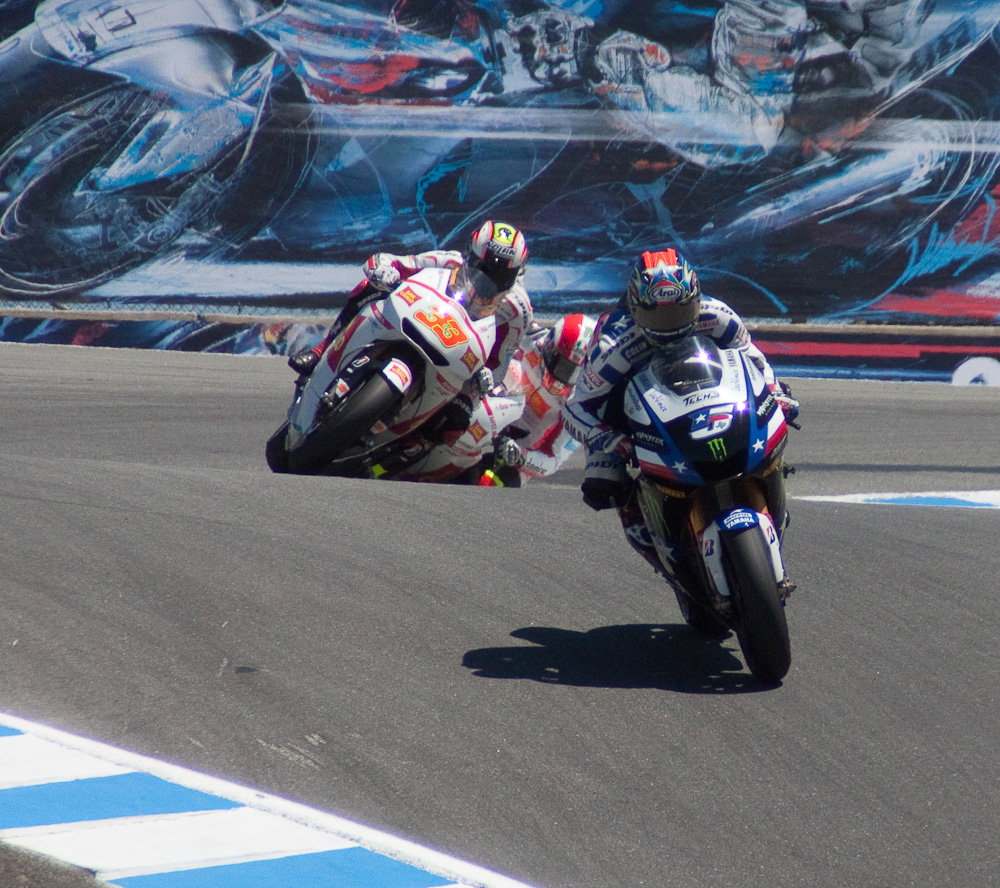 Edwards finally got by the two Marco's