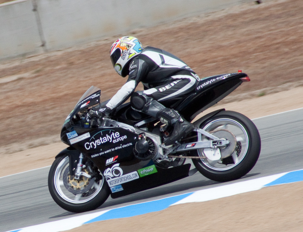 Thijs de Ridder, DR-M. Proto1. Heavy braking for turn 10.