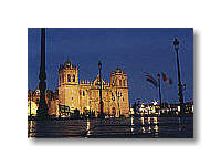 The cathedral in Cusco